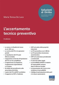 L'accertamento tecnico preventivo - Librerie.coop