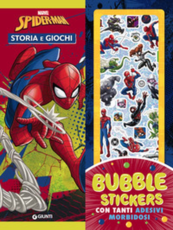 Spider-Man. Storia e giochi. Bubble stickers - Librerie.coop