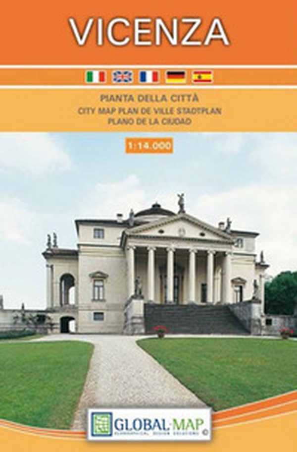 Vicenza 1:14.000. Pianta della città (cm 99x67) - Librerie.coop Vicenza 1:14.000. Pianta della città (cm 99x67) - Librerie.coop