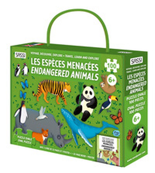 Les espèces ménacées. Voyage, découvre, explore- Endangered animals. Travel, learn and explore - Librerie.coop Les espèces ménacées. Voyage, découvre, explore- Endangered animals. Travel, learn and explore - Librerie.coop