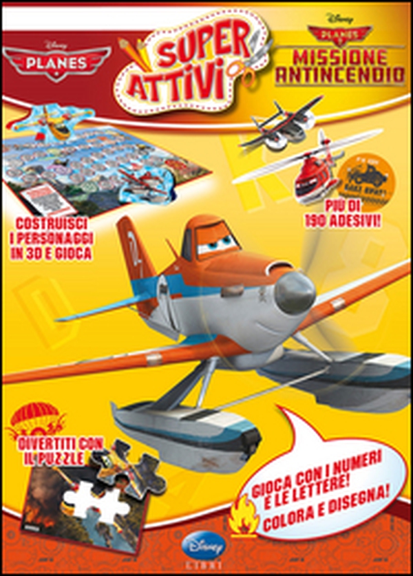 Planes & Planes 2 missione antincendio. Superattivi. Con adesivi - Librerie.coop Planes & Planes 2 missione antincendio. Superattivi. Con adesivi - Librerie.coop