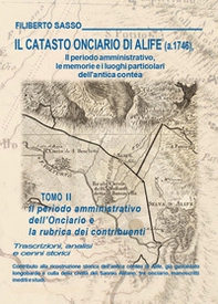 Il catasto onciario di Alife (a. 1746) - Vol. 2 - Librerie.coop