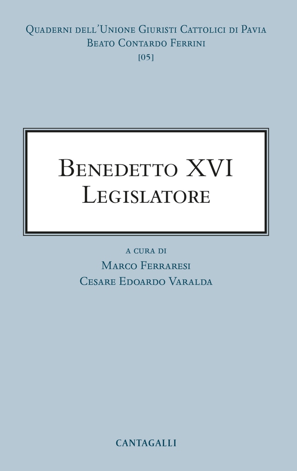 Benedetto XVI legislatore - Librerie.coop Benedetto XVI legislatore - Librerie.coop
