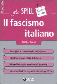 Il fascismo italiano 1919-1945 - Librerie.coop