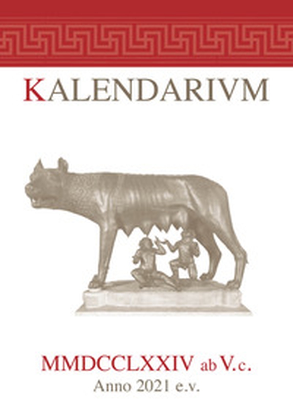 Kalendarivm MMDCCLXXIV ab V. c. Anno 2021 e.v. - Librerie.coop Kalendarivm MMDCCLXXIV ab V. c. Anno 2021 e.v. - Librerie.coop