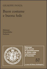 Buon costume e buona fede - Librerie.coop