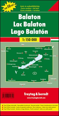 Lago Balaton 1:150.000 - Librerie.coop