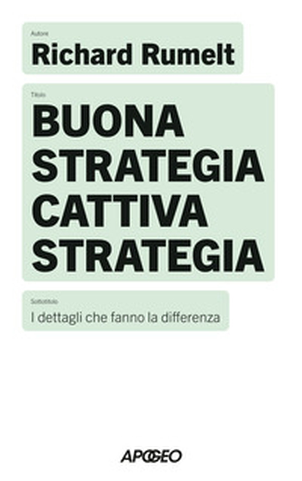 Buona strategia cattiva strategia - Librerie.coop Buona strategia cattiva strategia - Librerie.coop