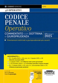 Codice penale operativo. Commentato con dottrina e giurisprudenza - Librerie.coop