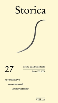Storica (2003) Vol. 27 - Librerie.coop Storica (2003) Vol. 27 - Librerie.coop