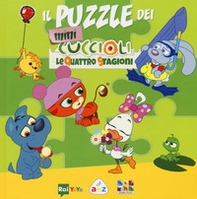 Il puzzle dei Mini Cuccioli. Le quattro stagioni. Libro puzzle - Librerie.coop