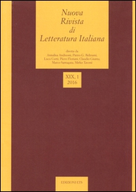 Nuova rivista di letteratura italiana - Vol. 1 - Librerie.coop