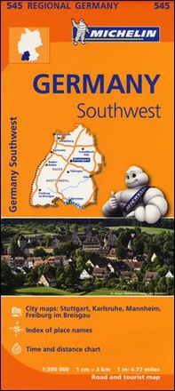 Germany Southwest 1:300.000 - Librerie.coop