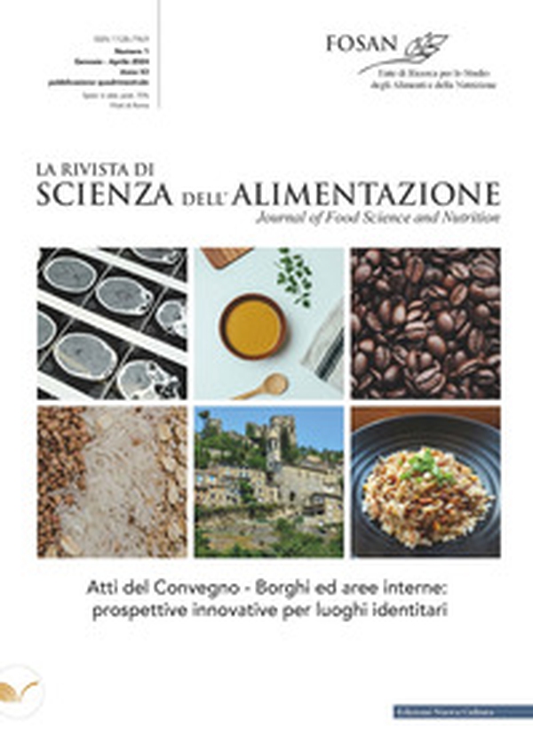 La rivista di scienza dell'alimentazione - Vol. 1 - Librerie.coop La rivista di scienza dell'alimentazione - Vol. 1 - Librerie.coop