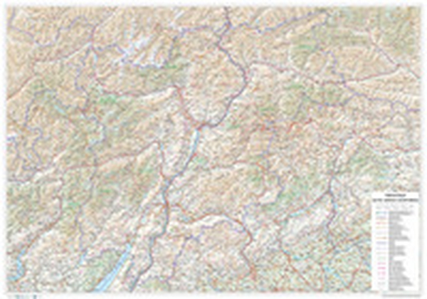 Trentino Alto Adige-Südtirol. Carta stradale della regione 1:250.000 (carta murale plastificata stesa con aste cm 96x67) - Librerie.coop Trentino Alto Adige-Südtirol. Carta stradale della regione 1:250.000 (carta murale plastificata stesa con aste cm 96x67) - Librerie.coop