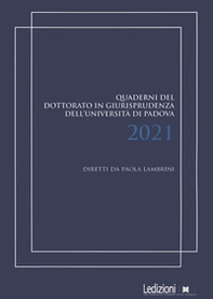 Quaderni del dottorato in giurisprudenza dell'Università di Padova - Librerie.coop