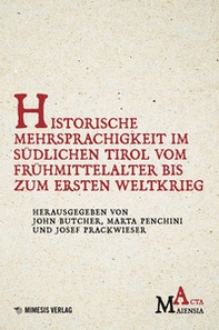 Historische Mehrsprachigkeit im südlichen Tirol vom Frühmittelalter bis zum Ersten Weltkrieg - Librerie.coop
