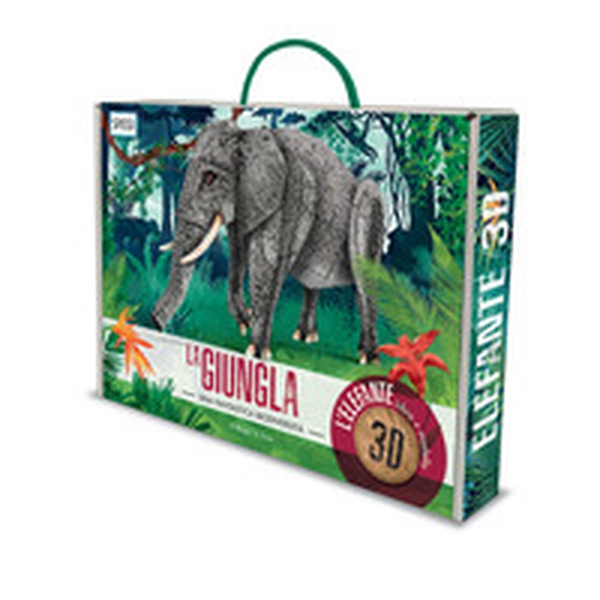 La giungla. Una fantastica biodiversità. Elefante 3D - Librerie.coop La giungla. Una fantastica biodiversità. Elefante 3D - Librerie.coop