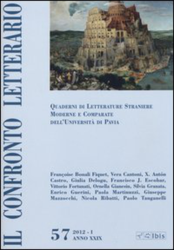 Il confronto letterario. Quaderni di letterature straniere moderne e comparate dell'Università di Pavia - Vol. 57 - Librerie.coop