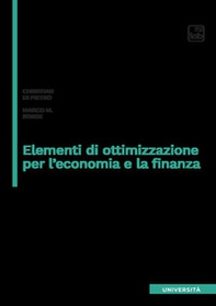 Elementi di ottimizzazione per l'economia e la finanza - Librerie.coop