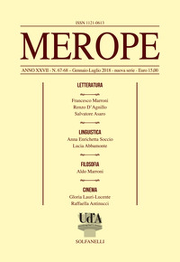 Merope - Vol. 67-68 - Librerie.coop Merope - Vol. 67-68 - Librerie.coop