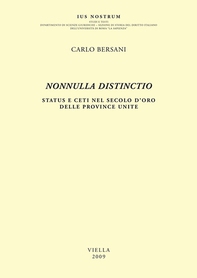 Nonnulla distinctio - Librerie.coop