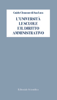 L'università le scuole e il diritto amministrativo - Librerie.coop