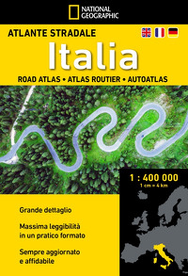 Atlante stradale Italia 1:400.000. Ediz. inglese, francese e tedesca - Librerie.coop Atlante stradale Italia 1:400.000. Ediz. inglese, francese e tedesca - Librerie.coop