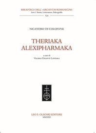 Theriaka-Alexipharmaka - Librerie.coop