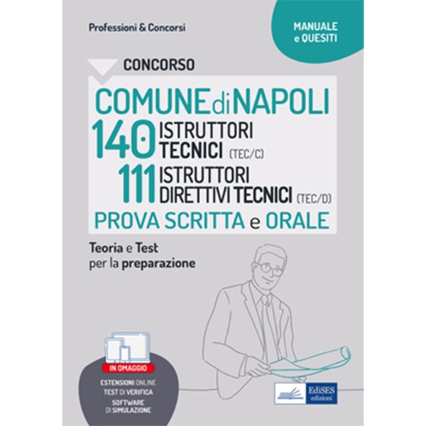 Concorso comune di Napoli 140 Istruttori tecnici e 111 istruttori direttivi tecnici - Librerie.coop Concorso comune di Napoli 140 Istruttori tecnici e 111 istruttori direttivi tecnici - Librerie.coop
