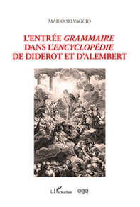 L'entrée grammaire dans l'Encyclopédie de Diderot et D'Alembert - Librerie.coop