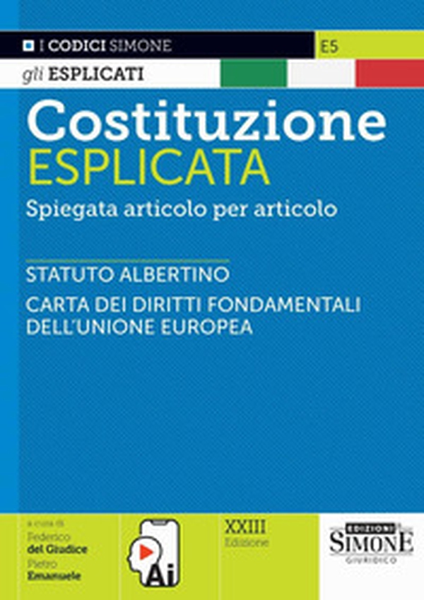 Costituzione esplicata. Spiegata articolo per articolo - Librerie.coop
