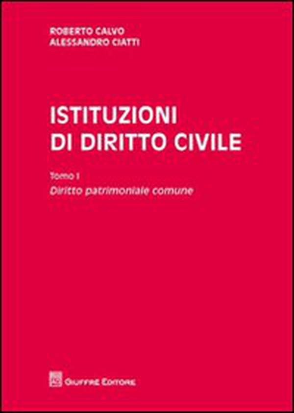 Istituzioni di diritto civile - Vol. 1 - Librerie.coop