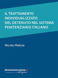 Il trattamento individualizzato del detenuto nel sistema penitenziario italiano - Librerie.coop