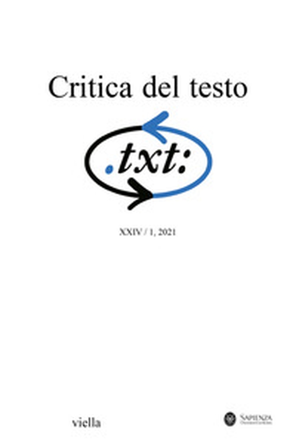 Critica del testo - Librerie.coop Critica del testo - Librerie.coop