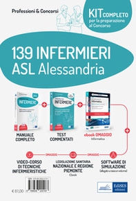 Kit concorso 139 Infermieri ASL Alessandria. Volumi per la preparazione completa alle prove concorsuali - Librerie.coop