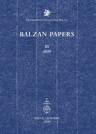 Balzan Papers - Vol. 3 - Librerie.coop