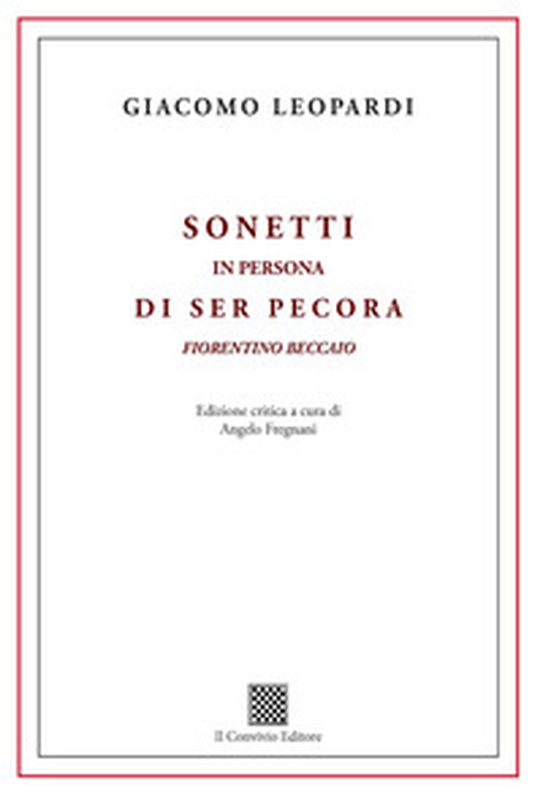 Sonetti in persona di ser Pecora fiorentino beccaio - Librerie.coop Sonetti in persona di ser Pecora fiorentino beccaio - Librerie.coop