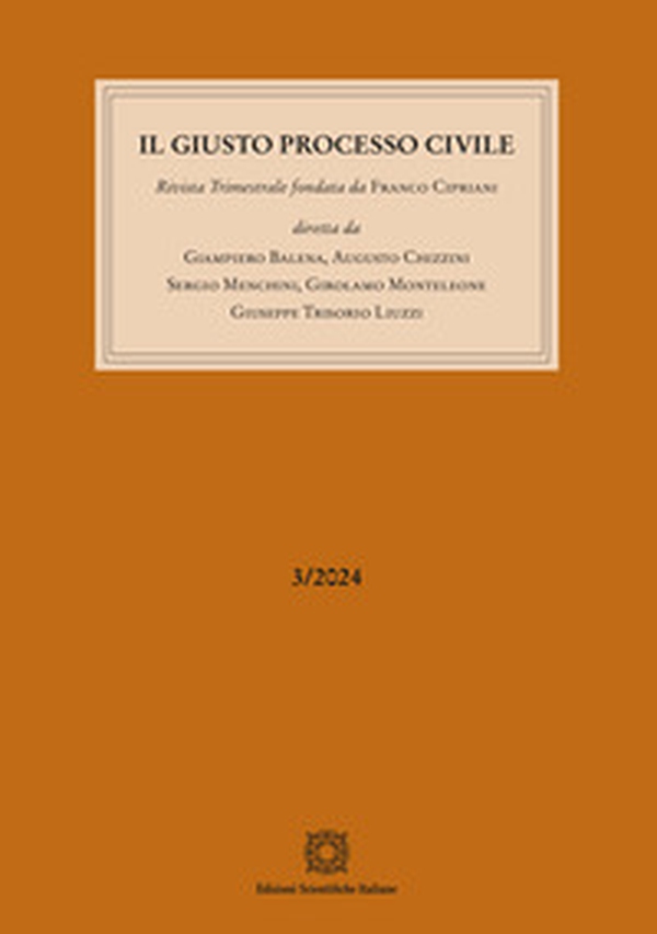 Il giusto processo civile - Vol. 3 - Librerie.coop Il giusto processo civile - Vol. 3 - Librerie.coop