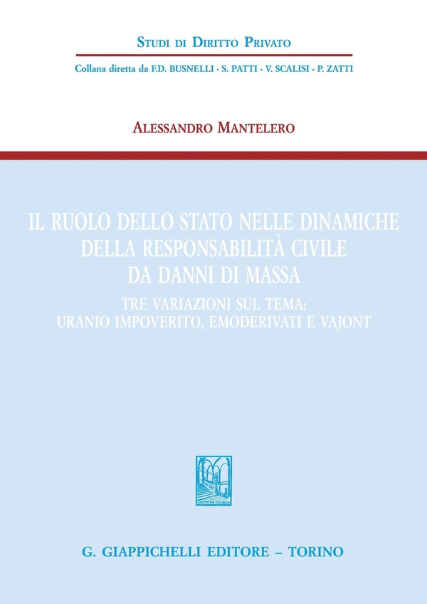 Il ruolo dello Stato nelle dinamiche della respondabilità civile da danni di massa - Librerie.coop Il ruolo dello Stato nelle dinamiche della respondabilità civile da danni di massa - Librerie.coop