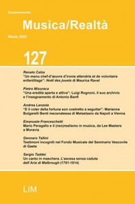 Musica/realtà - Vol. 127 - Librerie.coop