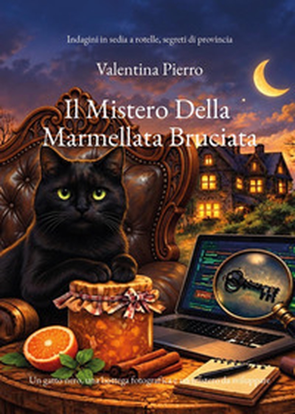 Il mistero della marmellata bruciata. Un gatto nero, una bottega fotografica e un mistero da sviluppare - Librerie.coop