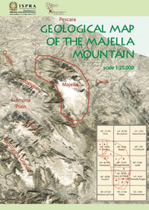 Geological map of the Majella Mountain - Librerie.coop Geological map of the Majella Mountain - Librerie.coop