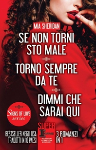 Se non torni sto male - Torno sempre da te - Dimmi che sarai qui - Librerie.coop Se non torni sto male - Torno sempre da te - Dimmi che sarai qui - Librerie.coop