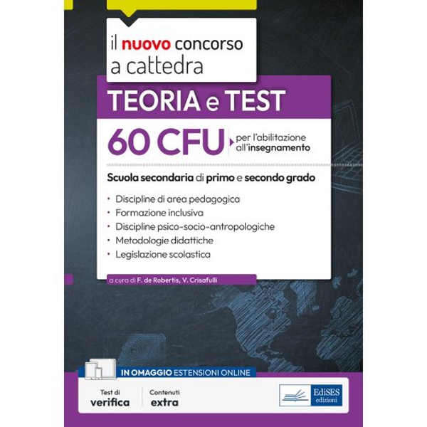 60 CFU per l'abilitazione all'insegnamento - Librerie.coop 60 CFU per l'abilitazione all'insegnamento - Librerie.coop