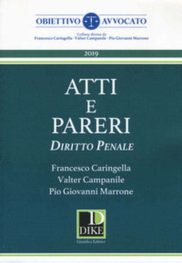 Atti e pareri di diritto penale - Librerie.coop Atti e pareri di diritto penale - Librerie.coop