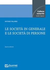Le società in generale e le società di persone - Librerie.coop
