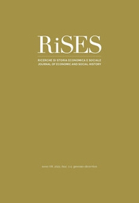 RiSES. Ricerche di storia economica e sociale - Vol. 1-2 - Librerie.coop