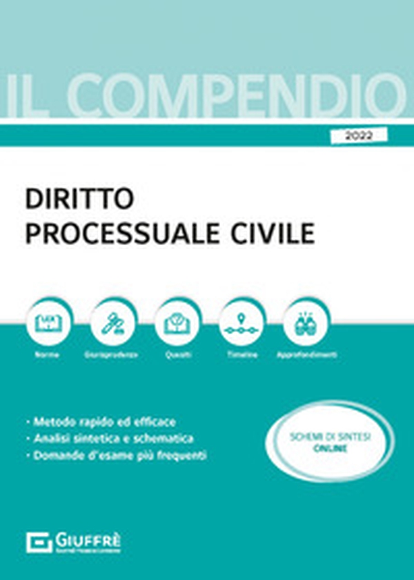Compendio di diritto processuale civile - Librerie.coop Compendio di diritto processuale civile - Librerie.coop