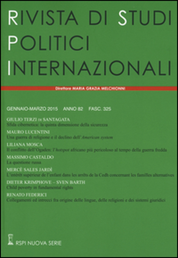 Rivista di studi politici internazionali - Librerie.coop Rivista di studi politici internazionali - Librerie.coop